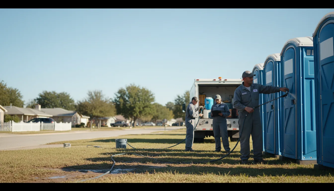 Long-Term Portable Toilet Rental in Ansonville, NC near me